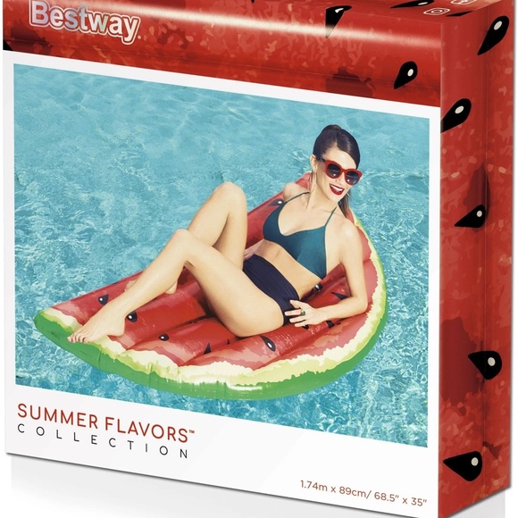 BNIB Bestway Watermelon Pool Float Lounge - Picture 8 of 9